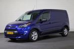 Ford Transit Connect 1.5 TDCI L2 Trend Automaat Airco Naviga, Auto's, Gebruikt, Euro 6, Start-stop-systeem, Blauw