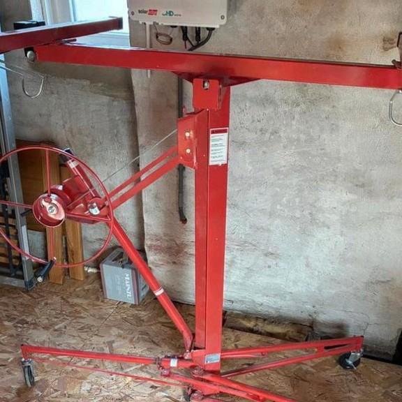 Bouwlift - platenlift te huur, Doe-het-zelf en Verbouw, Platen en Panelen, Gebruikt, Ophalen