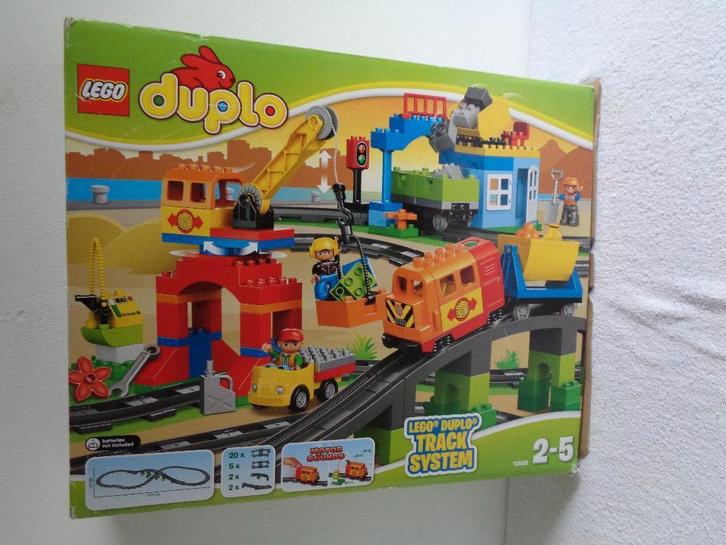Duplo Trein met veel extra's, Kinderen en Baby's, Speelgoed | Duplo en Lego, Gebruikt, Duplo, Complete set, Ophalen of Verzenden