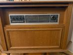 Vintage meubel met radio platenspeler, Audio, Tv en Foto, Stereo-sets, Ophalen, Philips, Gebruikt, Losse componenten