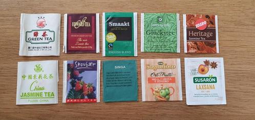 Theezakje / Theezakjes / Thee zakjes - S ... 10st, Hobby en Vrije tijd, Theezakjes, Theezakje(s), Ophalen of Verzenden