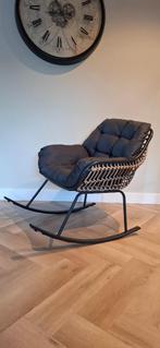Mooie en fijne schommelstoel!, Huis en Inrichting, Ophalen, Zwart, Zo goed als nieuw, Eén