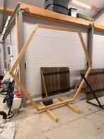 Bruiloft Backdrop hexagon, Hobby en Vrije tijd, Feestartikelen, Ophalen, Zo goed als nieuw, Versiering, Geboorte of Huwelijk