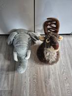 Olifant & Rendier Wanddecoratie Kinderkamer, Ophalen of Verzenden, Zo goed als nieuw, Olifant