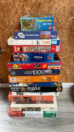 14 Verschillende legpuzzels, Ophalen, 500 t/m 1500 stukjes, Gebruikt, Legpuzzel