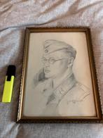 Portret luftwaffe soldaat, Verzamelen, Militaria | Tweede Wereldoorlog, Ophalen of Verzenden, Luchtmacht, Duitsland, Boek of Tijdschrift