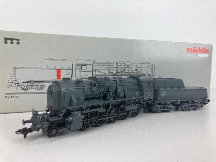 Märklin 39160 – Grijze versie – Goederentreinlocomotief, Hobby en Vrije tijd, Modeltreinen | H0, Zo goed als nieuw, Locomotief