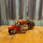Blikken oldtimer motor in HD LOOK-A-LIKE, Huis en Inrichting, Woonaccessoires | Overige, Nieuw, Ophalen of Verzenden