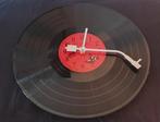 Retro Vinyl Klok - Muziekliefhebber Decoratie, Huis en Inrichting, Woonaccessoires | Klokken, Ophalen of Verzenden, Nieuw, Analoog
