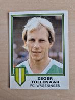 Panini Voetbal 81 Zeger Tollenaar FC Wageningen, Verzamelen, Sportartikelen en Voetbal, Ophalen of Verzenden, Zo goed als nieuw