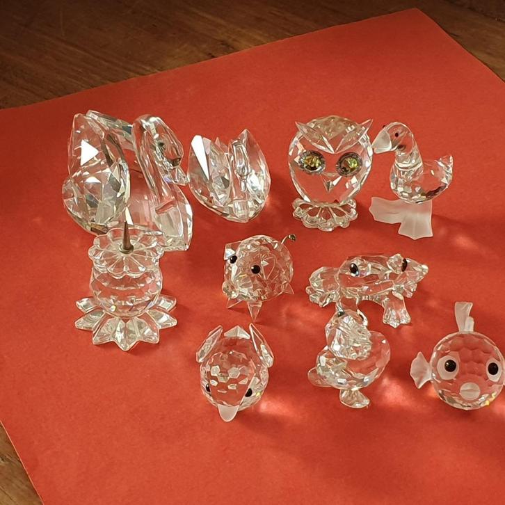 10 swarovski beeldjes voor €55 (4), Verzamelen, Swarovski, Zo goed als nieuw, Figuurtje, Ophalen