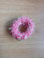 Diddl fluffy armbanden wit met roze, Ophalen of Verzenden, Zo goed als nieuw
