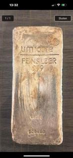 Zilverbaar 5 Kilo - Umicore Feinsilber 999, Ophalen of Verzenden, Zilver