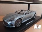 Aston Martin DB12 Volante 2023 Caribbean Blue Pearl in 1:18