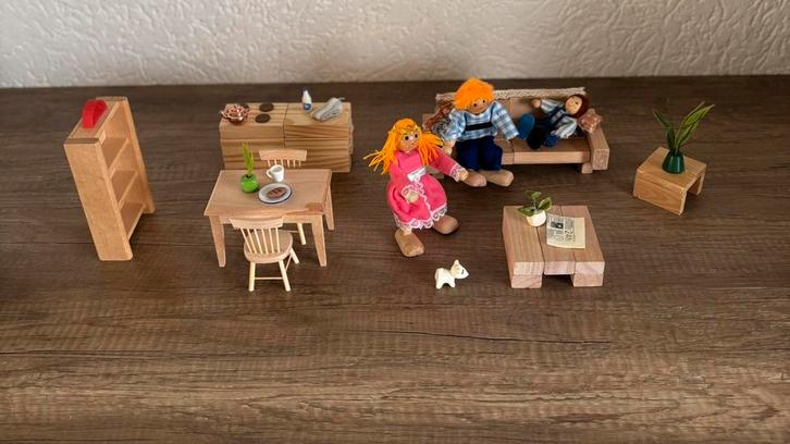 Te koop poppenhuismeubeltjes, Verzamelen, Poppenhuizen en Toebehoren, Zo goed als nieuw, Poppenhuis, Ophalen