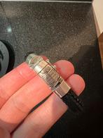 Buddha to Buddha Lederen armband 19cm, Ophalen of Verzenden, Zo goed als nieuw, Zilver, Leer