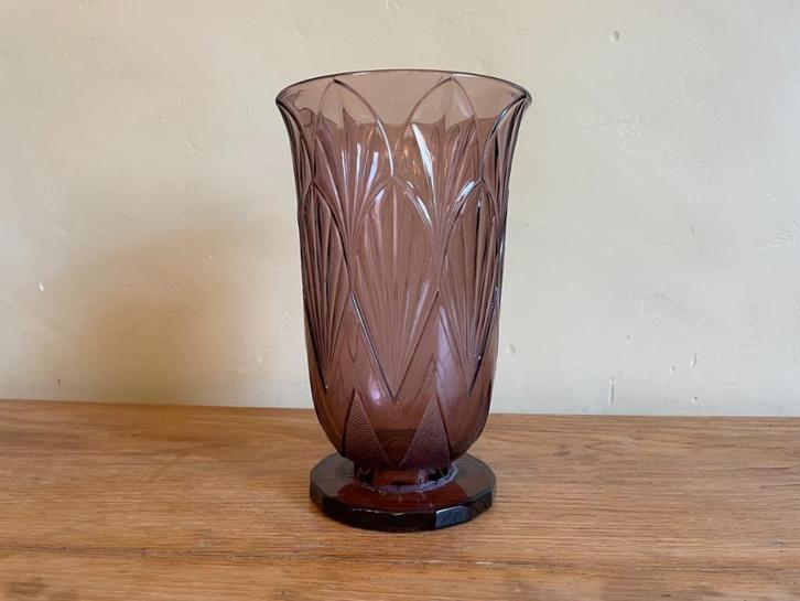 Vaas Art Deco 1935 Charles Graffart en Rene Delvenne Luxval., Antiek en Kunst, Antiek | Vazen, Ophalen of Verzenden