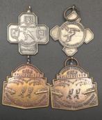 4x Penning Schaatstocht, Postzegels en Munten, Ophalen of Verzenden, Overige materialen, Nederland