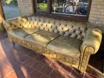 Chesterfield bank, Huis en Inrichting, Ophalen, Gebruikt, Driepersoons, Rechte bank