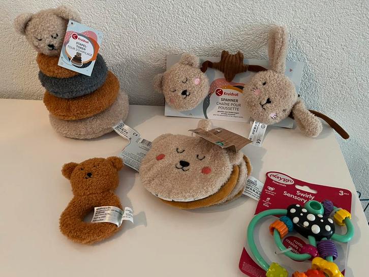 Nieuw spanner beer voor box knuffelboekje beer rammelaar enz, Kinderen en Baby's, Speelgoed | Knuffels en Pluche, Nieuw, Overige typen