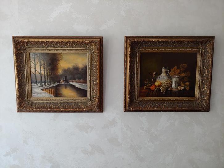 schilderij klassiek, Antiek en Kunst, Kunst | Schilderijen | Klassiek, Ophalen