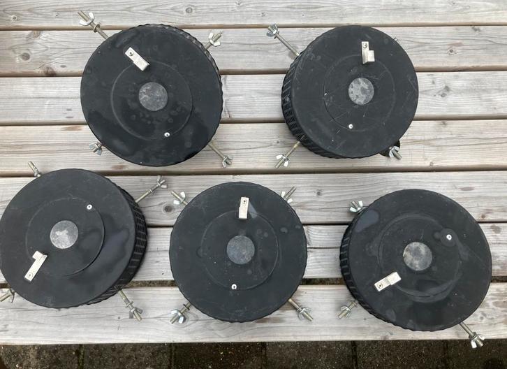 Schoorsteenkap Combimaster, Huis en Inrichting, Kachels, Gebruikt, Overige soorten, Hout, Ophalen