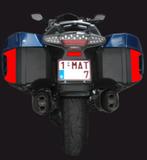 Reflectie stickers BMW K1600/R1200RT LC koffers ROOD/WIT, Motoren, Accessoires | Stickers