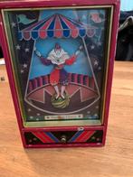 Vintage circus dansende clown muziekdoos, Ophalen, Zo goed als nieuw