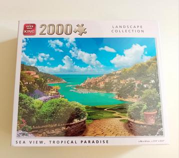 Nieuwe puzzel Italië 2000 stukjes + 1 gratis • leuk prijsje! beschikbaar voor biedingen