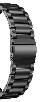 Gard Pro zwarts stalen horloge bandje, Sieraden, Tassen en Uiterlijk, Horloges | Heren, Nieuw, Overige merken, Ophalen of Verzenden