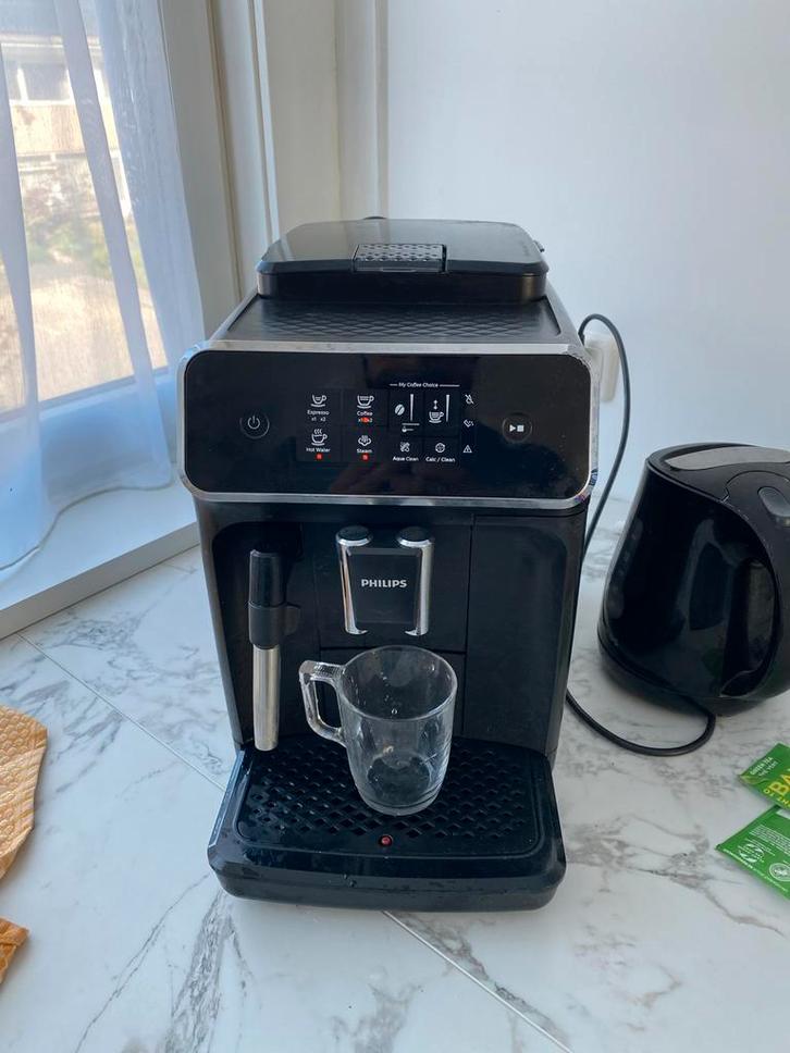 Philips Volautomaat Espresso Machine, Witgoed en Apparatuur, Koffiezetapparaten, Gebruikt, Koffiebonen, Espresso apparaat, 1 kopje