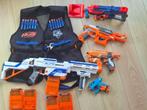 Nerf guns - Nerf vest  ( leuke set ), Kinderen en Baby's, Speelgoed | Buiten | Actiespeelgoed, Ophalen, Gebruikt