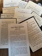 10 Bidprentjes Baardwijk en Besoijen ., Ophalen of Verzenden