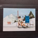 vd0406  Cambodja Blokje Olympische Spelen Calgary 1988, Postzegels en Munten, Postzegels | Thematische zegels, Sport, Verzenden