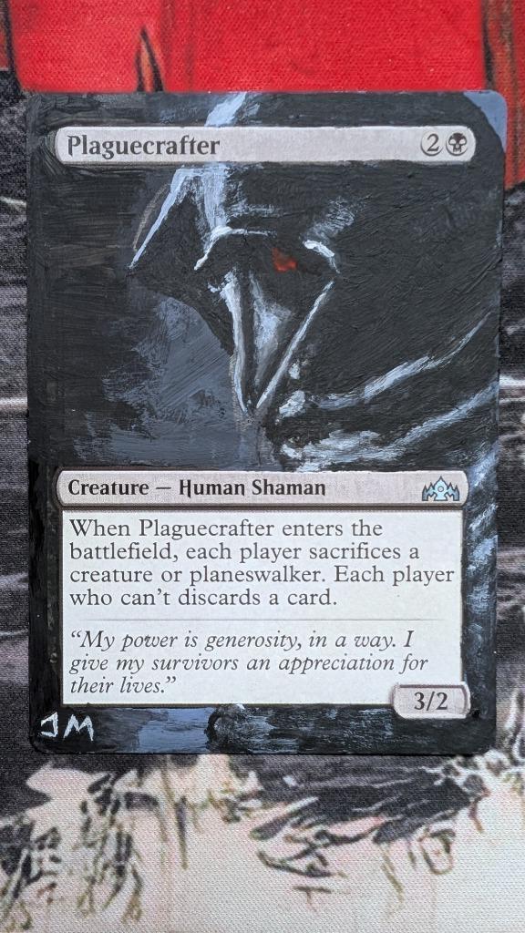 Altered Plaguecrafter, Hobby en Vrije tijd, Verzamelkaartspellen | Magic the Gathering, Zo goed als nieuw, Losse kaart, Ophalen of Verzenden