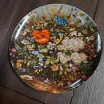 Prachtig decoratief bord met wilde bloemmotief, Ophalen of Verzenden