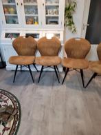 Set van 5 Bruine Eetkamerstoelen, Huis en Inrichting, Stoelen, Ophalen
