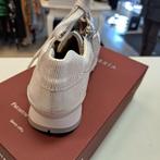 Hassia nieuwe sneakers veters zilver wit 36 leer nr 44798, Nieuw, Ophalen of Verzenden, Hassia, Wit