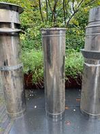 RVS dubbelwandig rookkanaal 250 mm, Doe-het-zelf en Verbouw, Ophalen, Afvoer, Gebruikt, 2 tot 4 meter