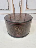 Lakdoos uit Birma, Betelnoten doos, Kun-it, Antiek en Kunst, Curiosa en Brocante, Ophalen of Verzenden