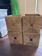 4 Ikea Mand opbergmanden - ZGAN, Overige materialen, Minder dan 50 cm, Minder dan 50 cm, Ophalen of Verzenden