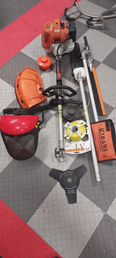 multitool tuingereedschap benzine 2 delig Kibani zaag schaar, Doe-het-zelf en Verbouw, Gereedschap | Handgereedschap, Zo goed als nieuw