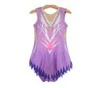 Nieuw ritmische gympakje leotard mt 128/134, Materiaal, Paars, Nieuw, Kindermaat 122 t/m 140