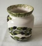 Geëmailleerde keramische zandsteen vaas, Antiek en Kunst, Antiek | Vazen, Ophalen of Verzenden