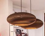 Design Hanglamp van Karton -Graypants, Huis en Inrichting, Lampen | Hanglampen, Ophalen of Verzenden, Zo goed als nieuw, Hout