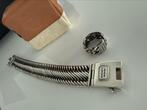 buddha to buddha armband edwin (23cm) + ring, Sieraden, Tassen en Uiterlijk, Armbanden, Ophalen, Nieuw, Zilver