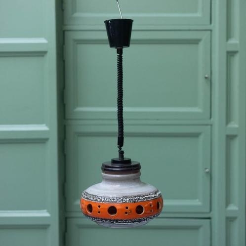 Herda Fat Lava hanglamp, Huis en Inrichting, Lampen | Hanglampen, Gebruikt, Minder dan 50 cm, Ophalen of Verzenden