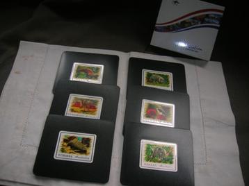 6 onderzetters Australische dieren 9,5 x 9 cm. beschikbaar voor biedingen