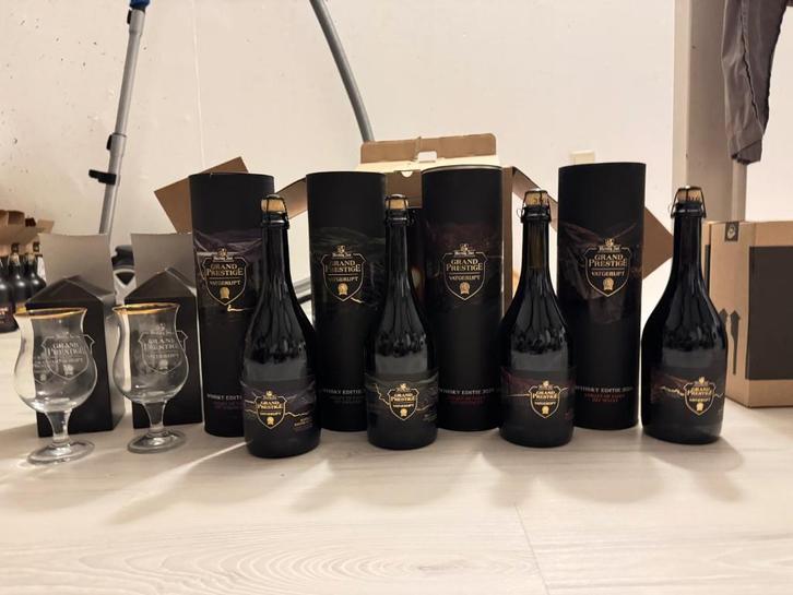 Hertog Jan - Grand Prestige - Vatgerijpt - Whisky 2024, Verzamelen, Biermerken, Nieuw, Flesje(s), Hertog Jan, Ophalen