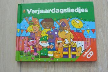 Verjaardagsliedjes boek met cd beschikbaar voor biedingen